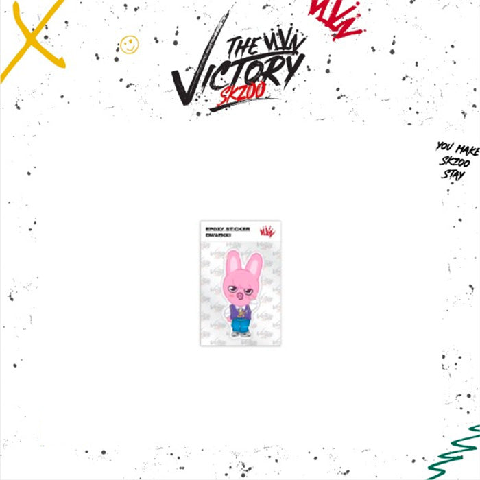 STRAY KIDS X SKZOO 'THE VICTORY' SKZOO MD - 11. EPOXY STICKER