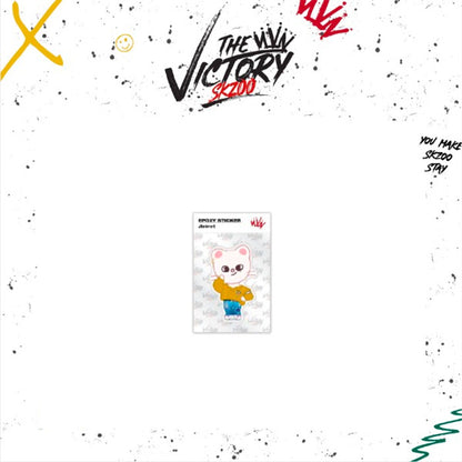 STRAY KIDS X SKZOO 'THE VICTORY' SKZOO MD - 11. EPOXY STICKER