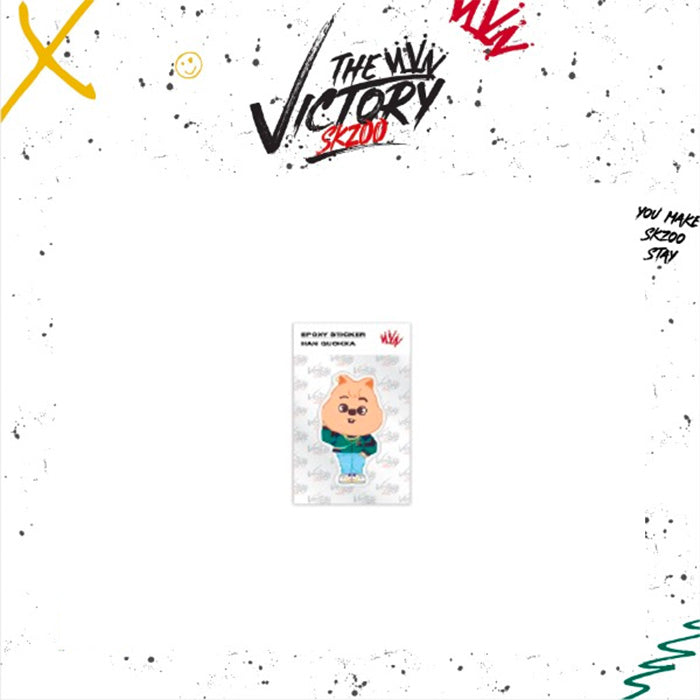 STRAY KIDS X SKZOO 'THE VICTORY' SKZOO MD - 11. EPOXY STICKER