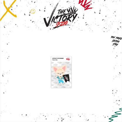 STRAY KIDS X SKZOO 'THE VICTORY' SKZOO MD - 11. EPOXY STICKER