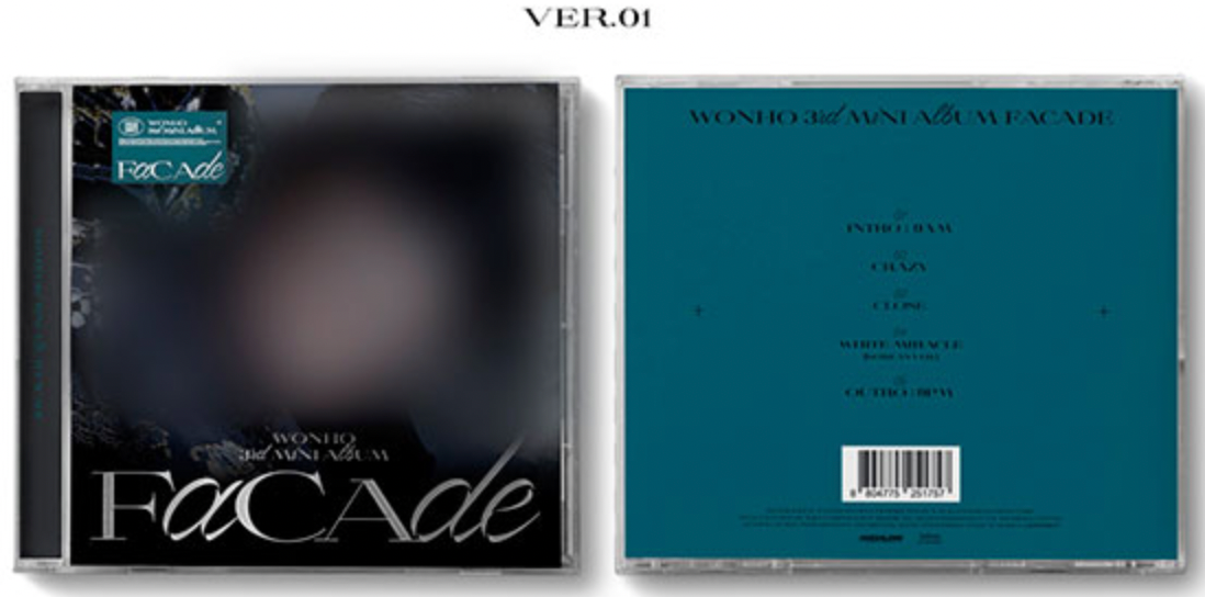 WONHO 3RD MINI ALBUM - FACADE (JEWEL VER.)