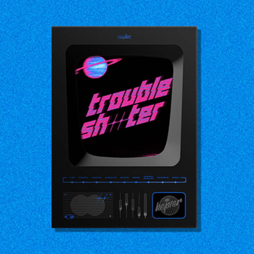 kep1er trouble shooter開封済アルバム2種　ID・チップ付き kep1er trouble shooter開封済アルバム2種 ID・チップ付き
