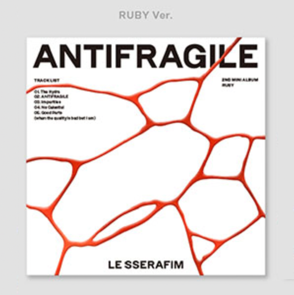 LE SSERAFIM 2ND MINI ALBUM - ANTIFRAGILE (COMPACT VER.)