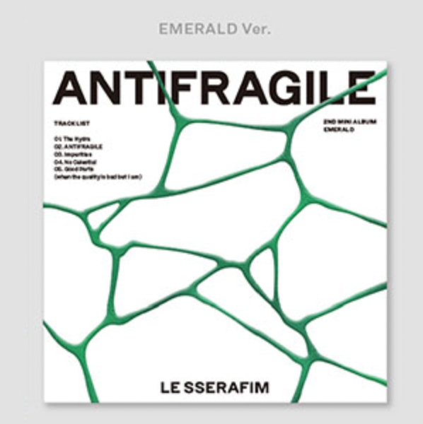 LE SSERAFIM 2ND MINI ALBUM - ANTIFRAGILE (COMPACT VER.)