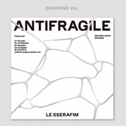 LE SSERAFIM 2ND MINI ALBUM - ANTIFRAGILE (COMPACT VER.)