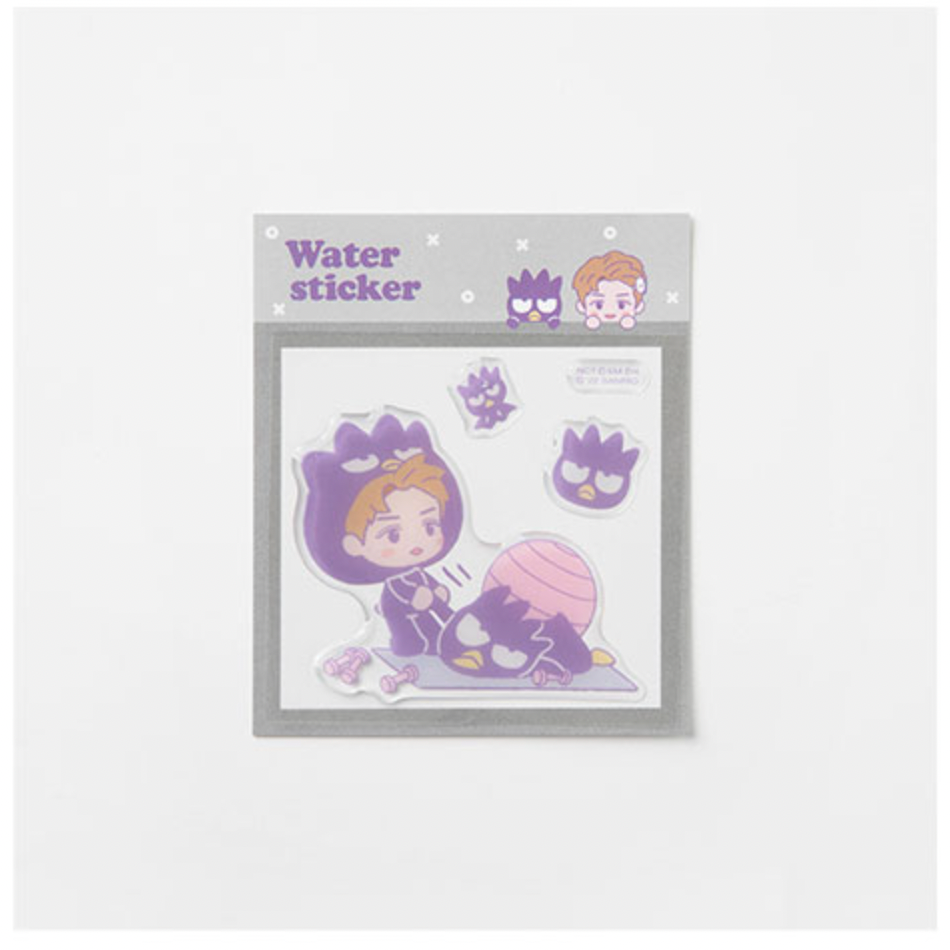 NCT X SANRIO CHARACTERS OFFICIAL MD - 01. WATER STICKER