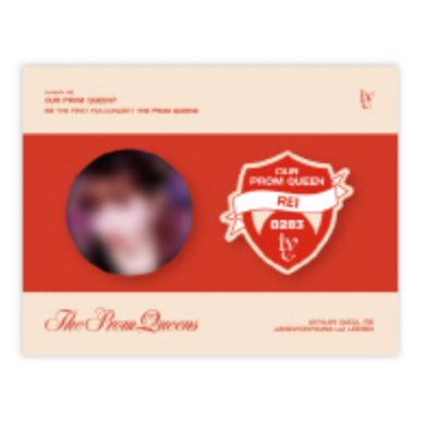 IVE THE FIRST FAN CONCERT THE PROM QUEENS OFFICIAL MD - 10. WAPPEN + PIN BUTTON SET