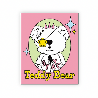 STAYC TEDDY BEAR POP-UP HOUSE MD - 03. BADGE
