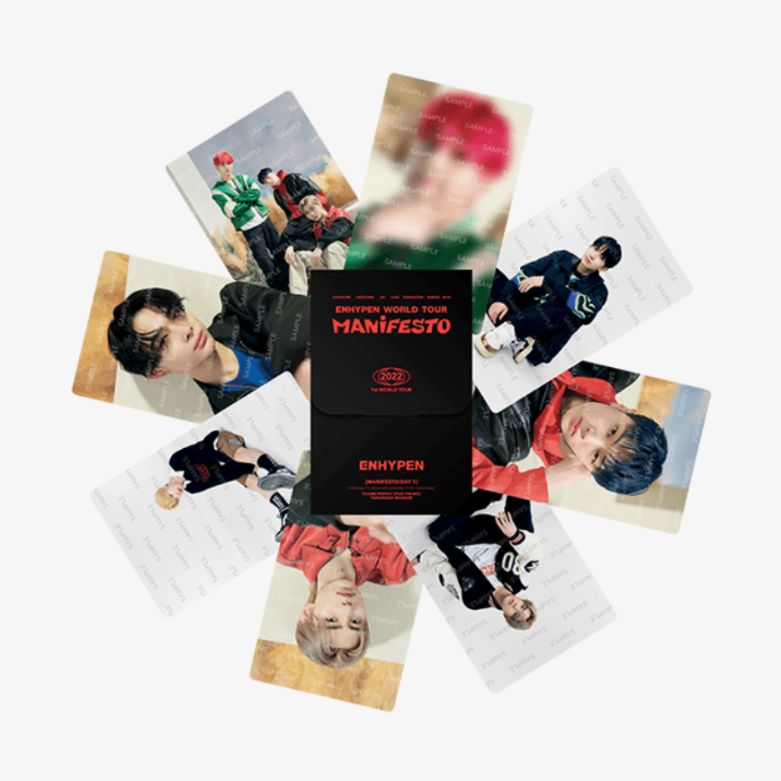 ENHYPEN WORLD TOUR [MANIFESTO] OFFICIAL MD - RANDOM TRADING CARD