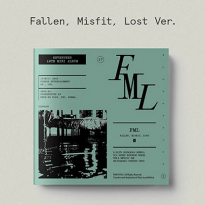 SEVENTEEN 10TH MINI ALBUM - FML