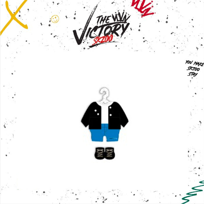 STRAY KIDS X SKZOO 'THE VICTORY' SKZOO MD - 24. SKZOO PLUSH OUTFIT (THE VICTORY VER.)