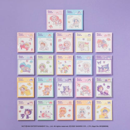 NCT X SANRIO CHARACTERS OFFICIAL MD - 01. WATER STICKER