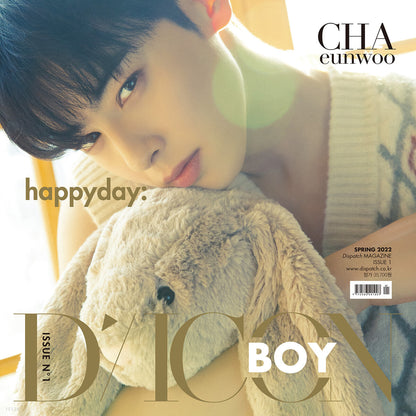 DICON BOY ISSUE N.1 CHA EUNWOO HAPPYDAY