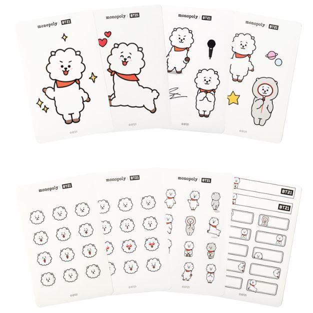 BT21 DECO STICKERS (1321368322149)