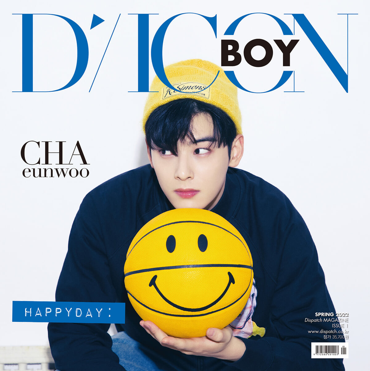 DICON BOY ISSUE N.1 CHA EUNWOO HAPPYDAY