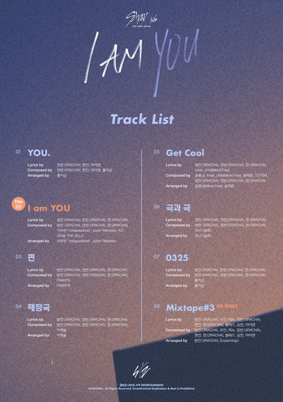 STRAY KIDS 3RD MINI ALBUM - I AM YOU