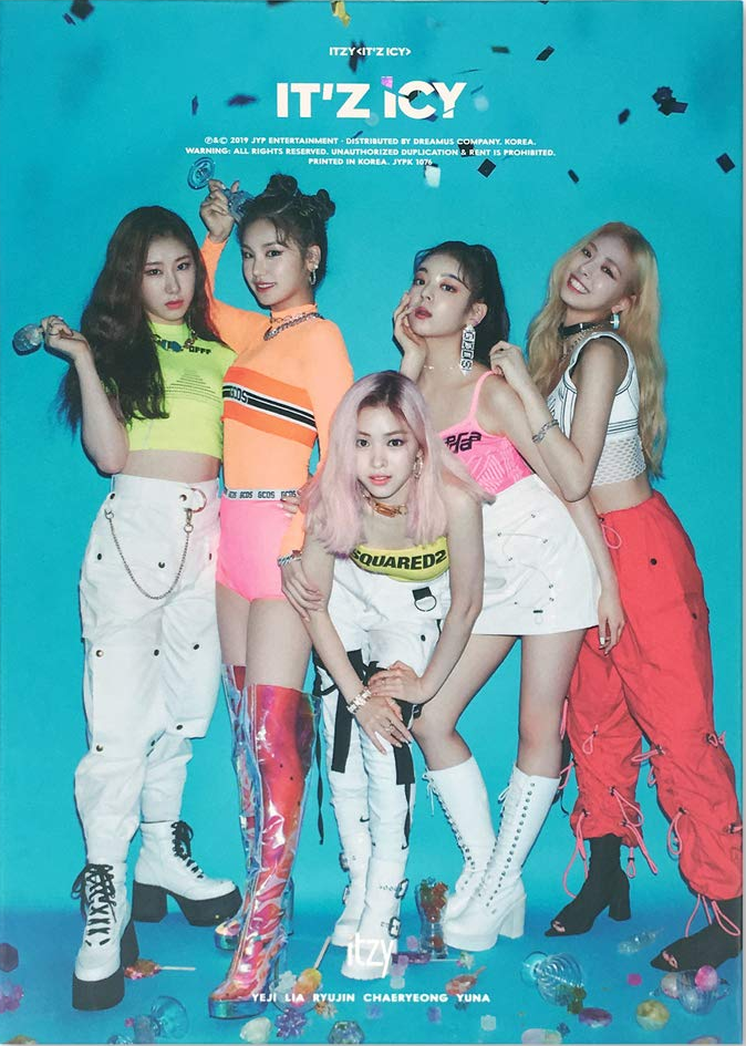 itzy icy イェジ サノク ITZY - IT'Z ICY – SubK Shop