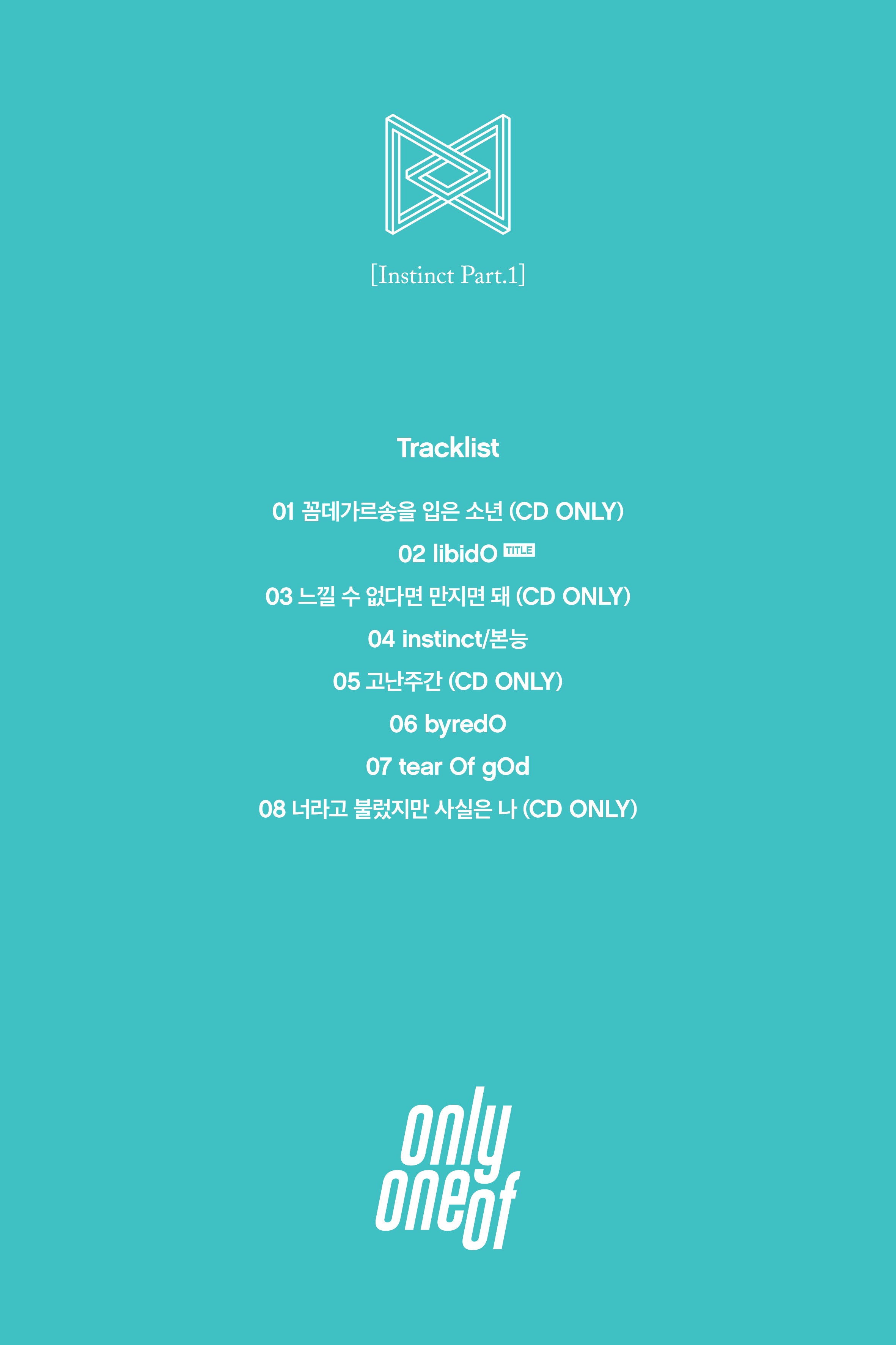ONLYONEOF - INSTINCT PART. 1