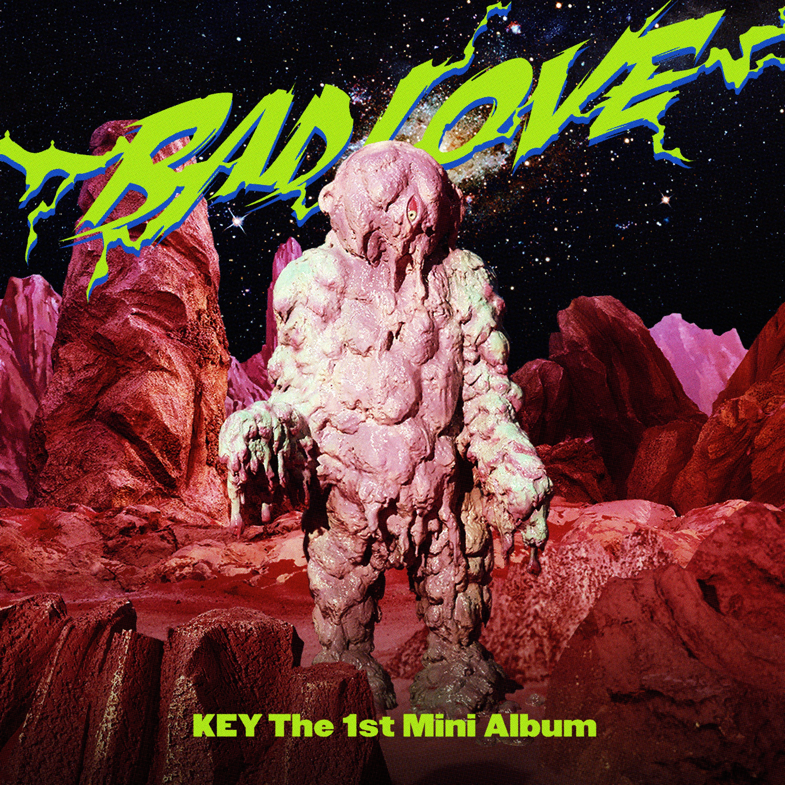 KEY 1ST MINI ALBUM - BAD LOVE (SPACE RAY GUN VER.)