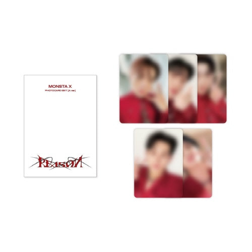 MONSTA X POP-UP STORE [REASON] OFFICIAL MD - 03. PHOTOCARD SET (A VER.)