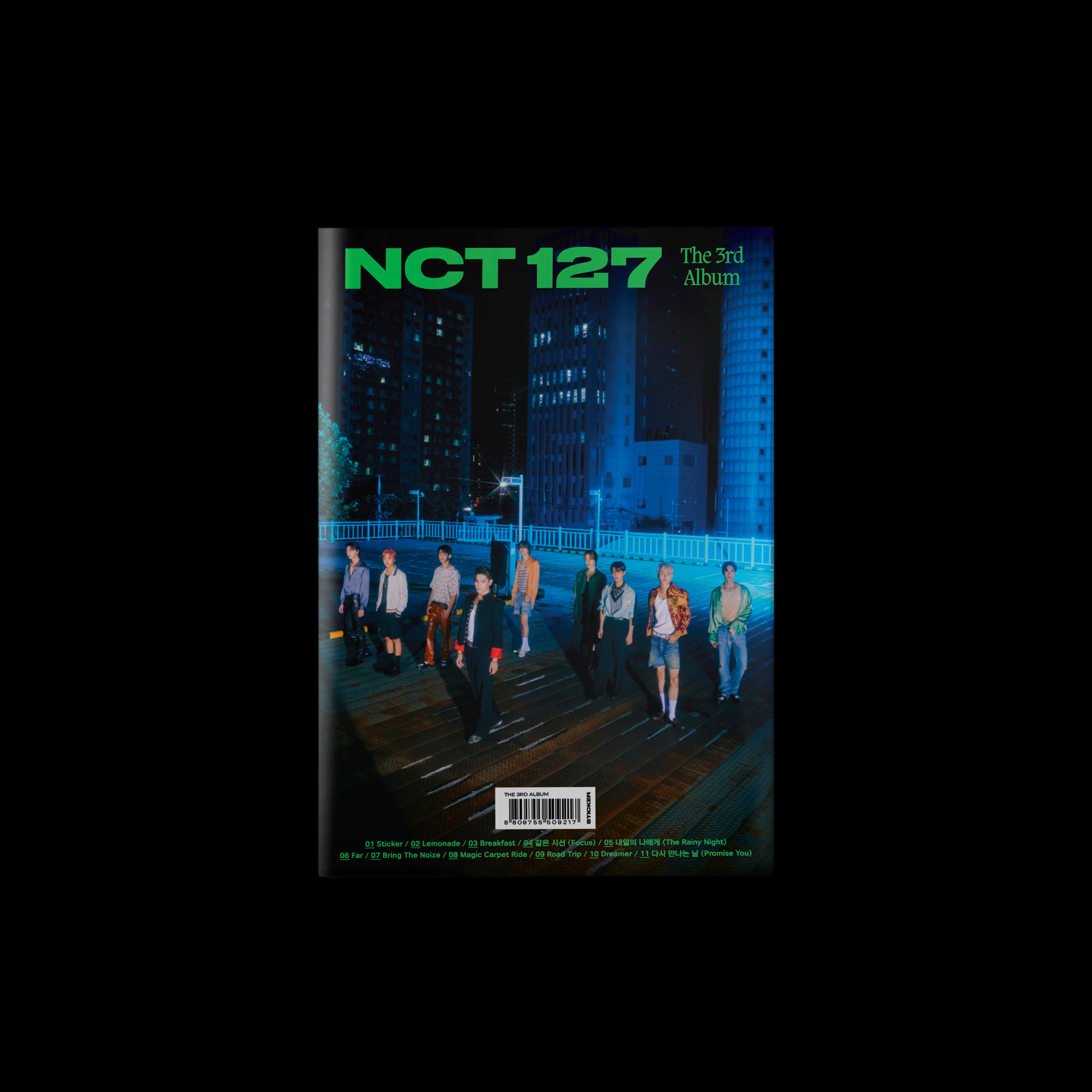 NCT 127 3RD ALBUM - STICKER (SEOUL CITY VER.)