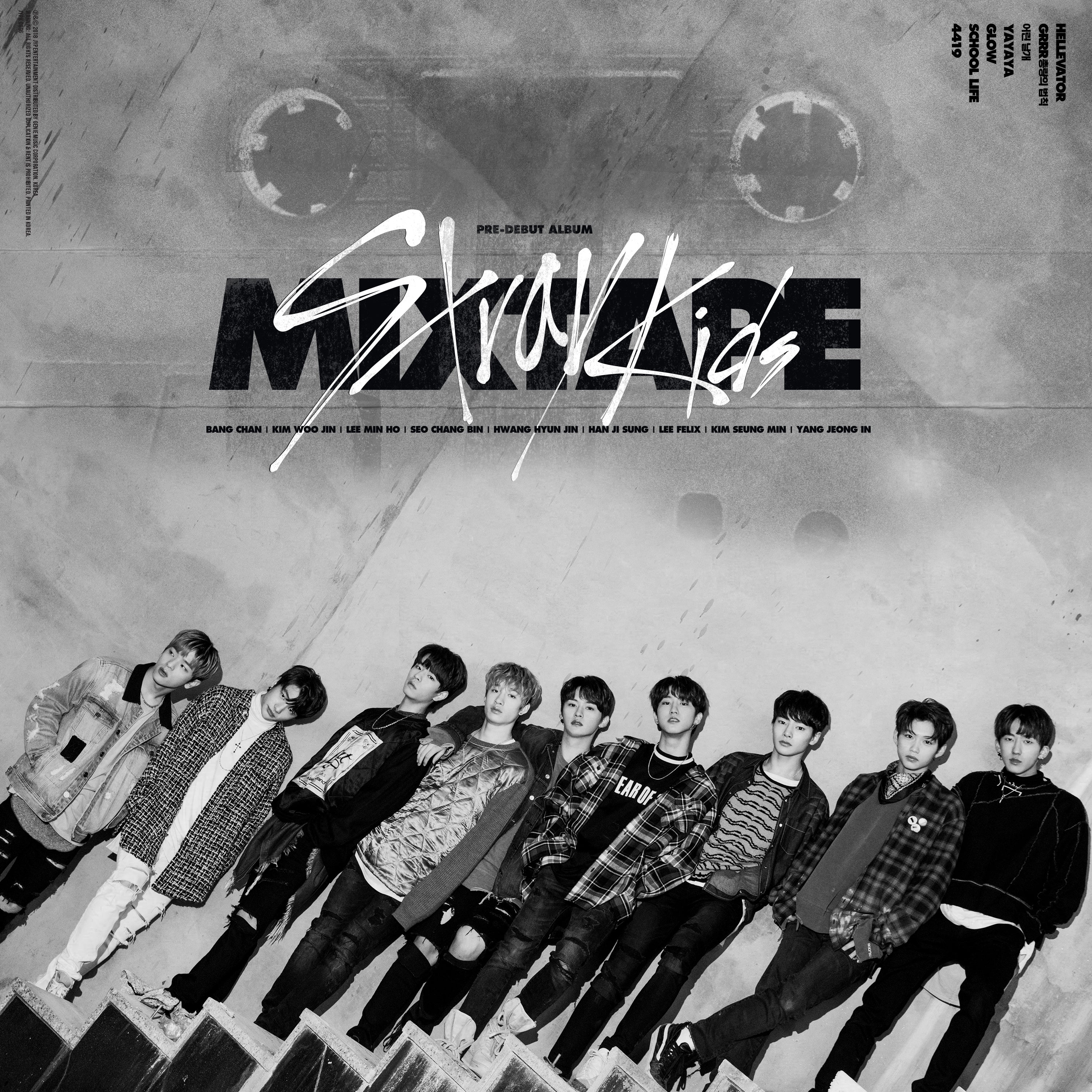 STRAY KIDS PRE-DEBUT ALBUM - MIXTAPE