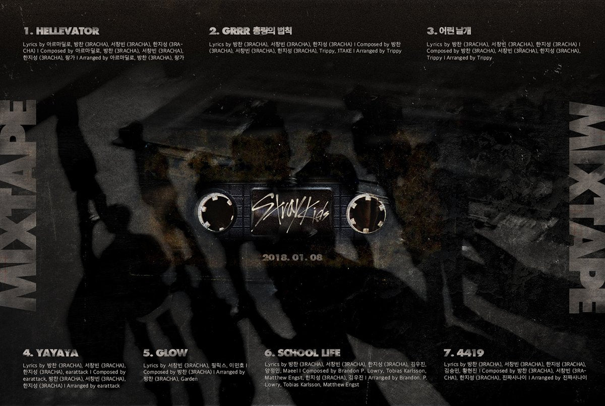 STRAY KIDS PRE-DEBUT ALBUM - MIXTAPE