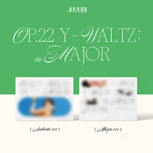 JO YURI 1ST MINI ALBUM - OP.22 Y-WALTZ : IN MAJOR