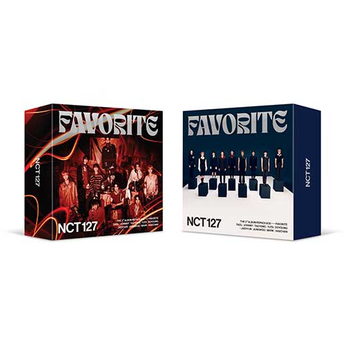 NCT 127 3RD ALBUM REPACKAGE - FAVORITE (KIT ALBUM)