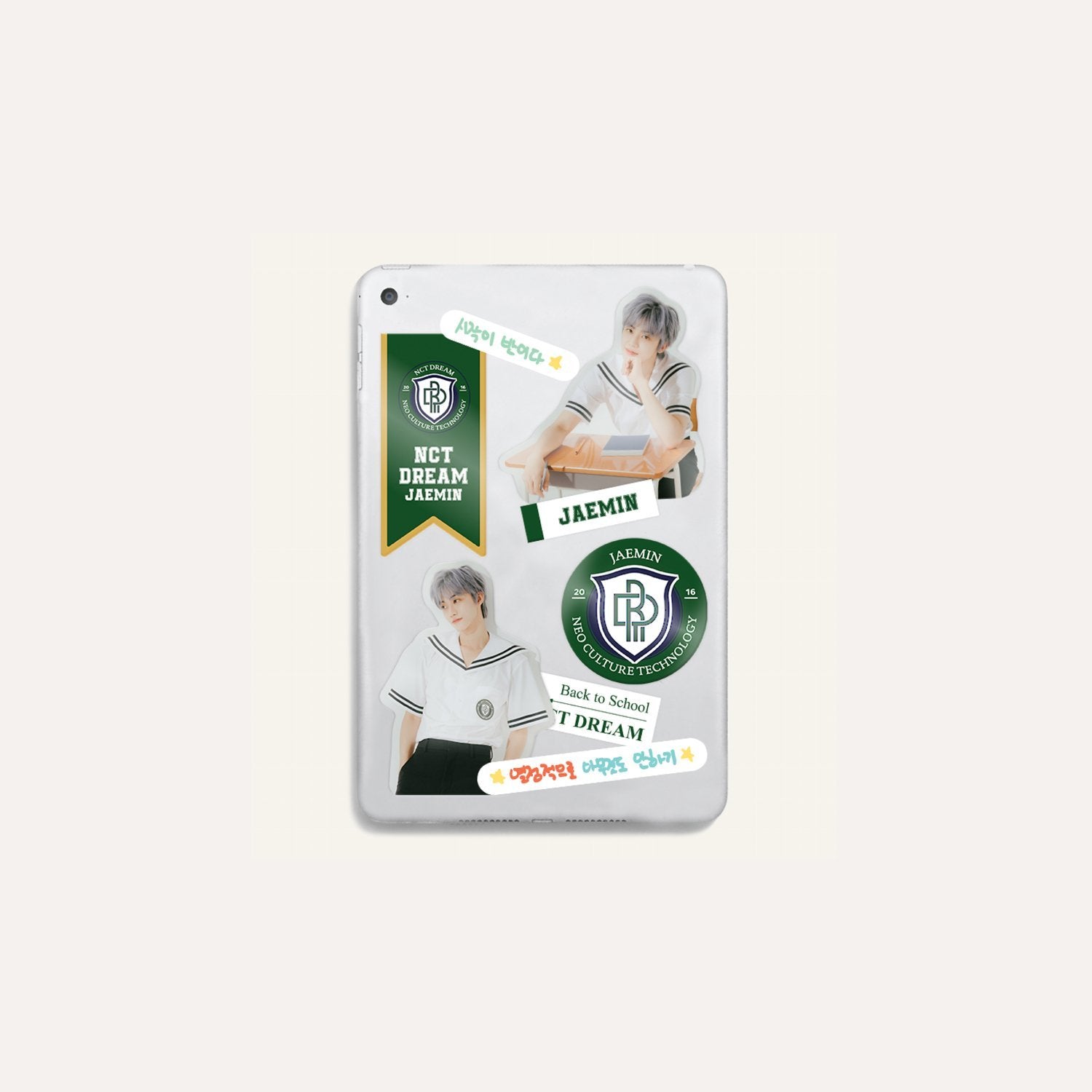 NCT DREAM 2021 BACK TO SCHOOL KIT OFFICIAL MD - LUGGAGE STICKER + PHOTO CARD SET
