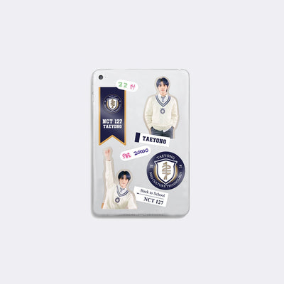 NCT 127 2021 BACK TO SCHOOL KIT OFFICIAL MD - LUGGAGE STICKER + PHOTO CARD SET