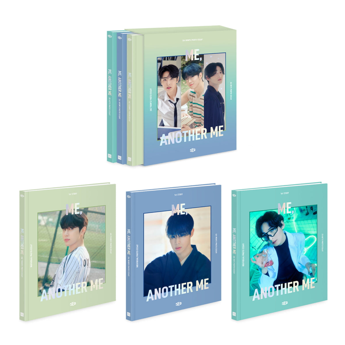 SF9 JAE YOON & DA WON & ZU HO PHOTO ESSAY - ME, ANOTHER ME