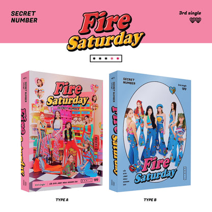 SECRET NUMBER 3RD SINGLE ALBUM - FIRE SATURDAY