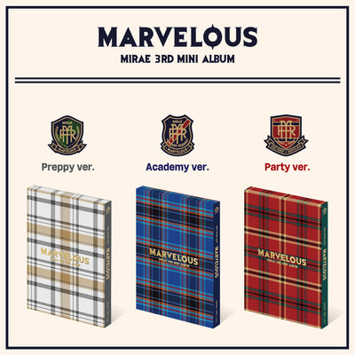 MIRAE 3RD MINI ALBUM - MARVELOUS