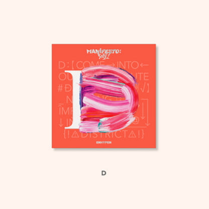 ENHYPEN - MANIFESTO : DAY 1 (ENGENE VER.) (KOREA VER.)