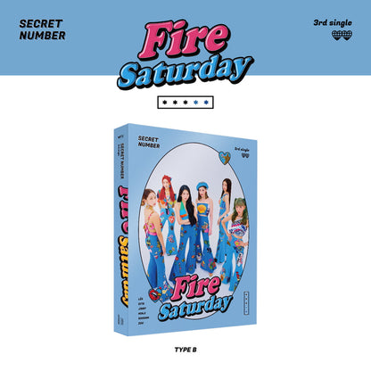 SECRET NUMBER 3RD SINGLE ALBUM - FIRE SATURDAY