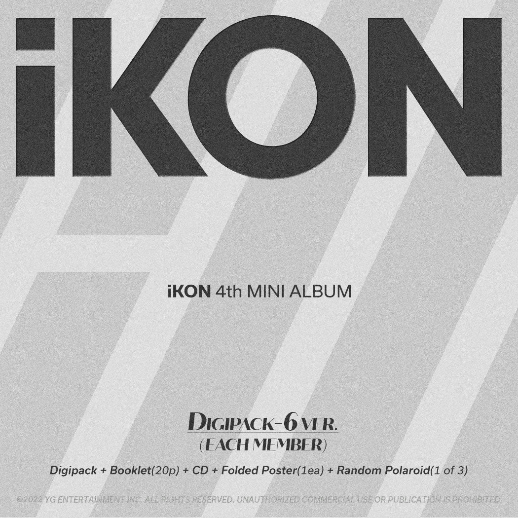 IKON 4TH MINI ALBUM - FLASHBACK (DIGIPACK VER.)