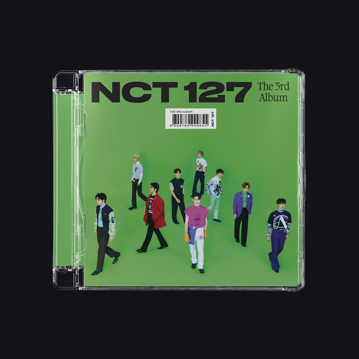NCT 127 3RD ALBUM - STICKER (JEWEL CASE GENERAL VER.) (US VER.)