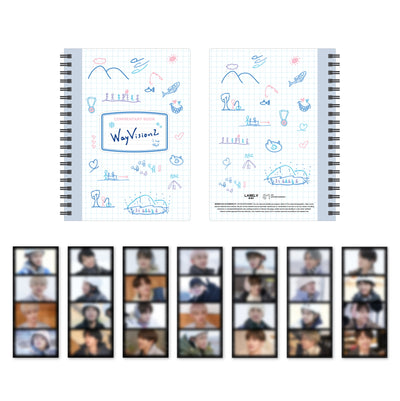 WAYV 'WAYVISION 2 : WINTER SPORTS CHANNEL' OFFICIAL MD - COMMENTARY BOOK + FILM SET