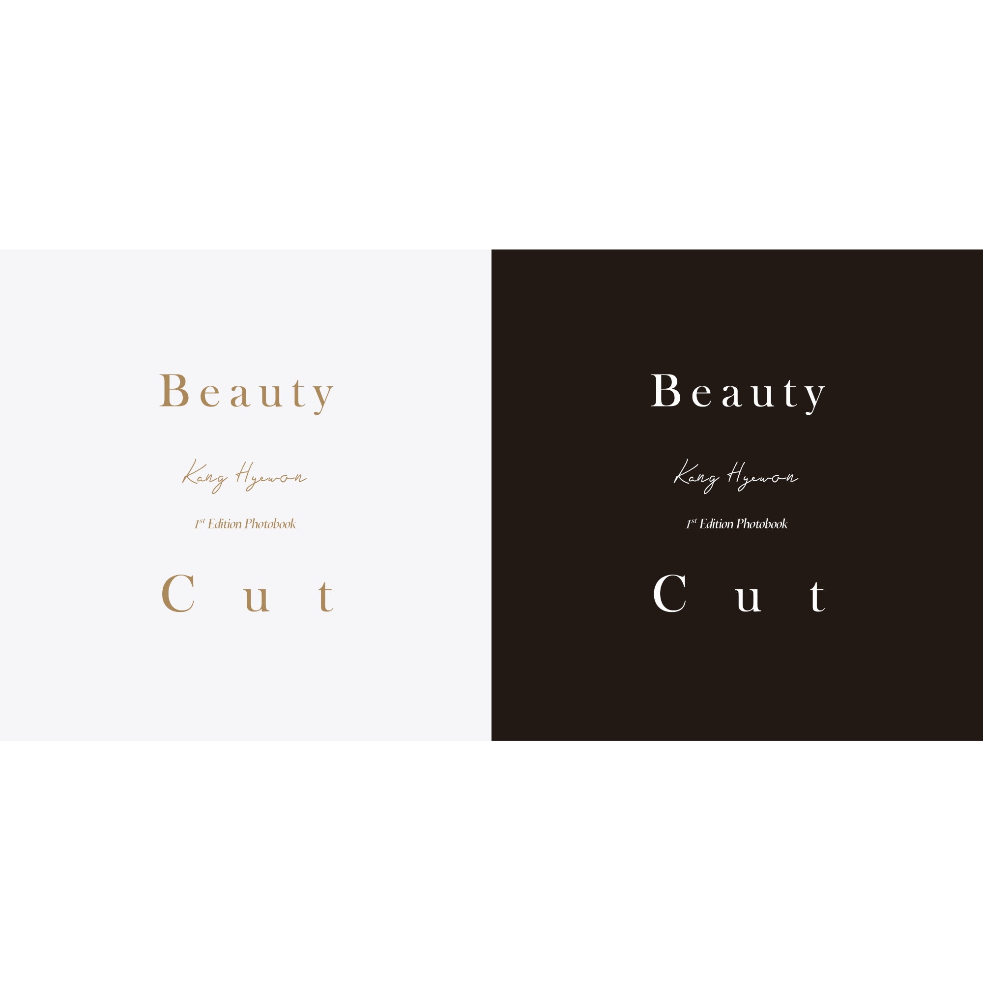 KANG HYEWON 1ST EDITION PHOTOBOOK - BEAUTY CUT