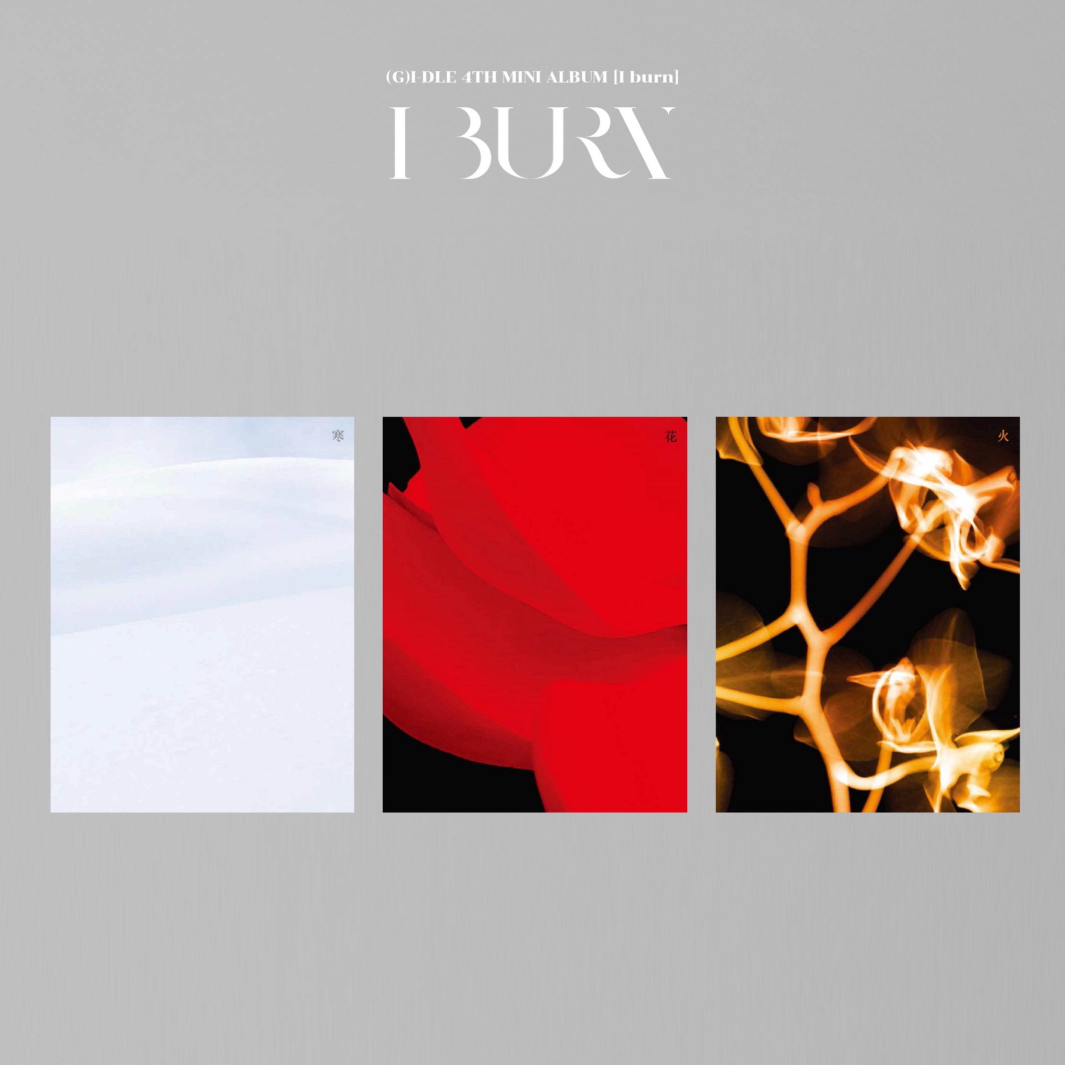 G)I-DLE 4TH MINI ALBUM - I BURN – SubK Shop