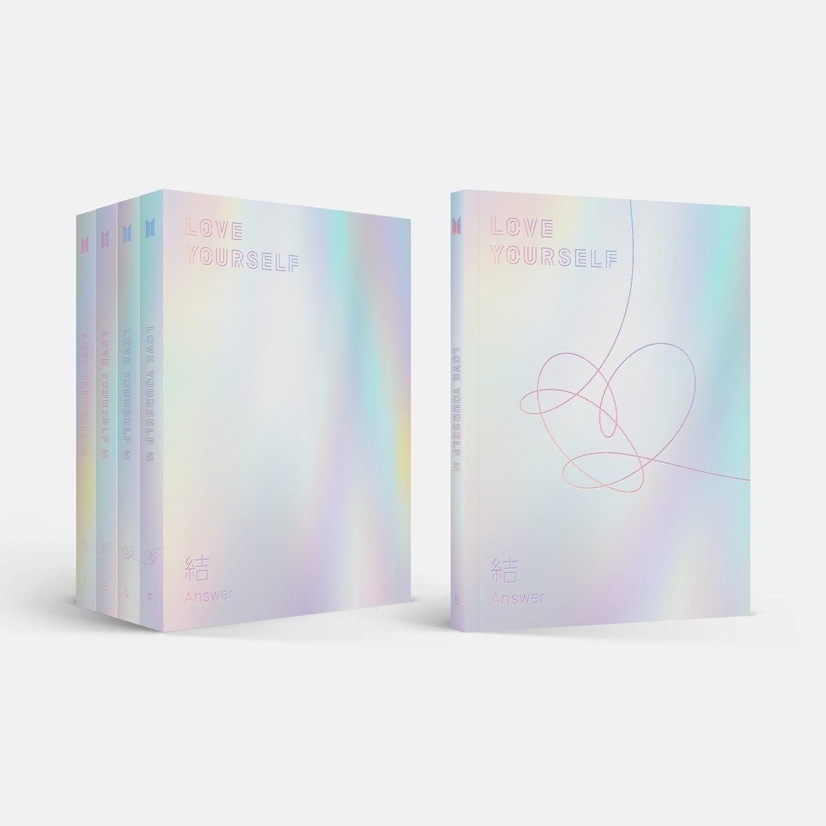 BTS 3RD FULL ALBUM REPACKAGE - LOVE YOURSELF 結 'ANSWER'