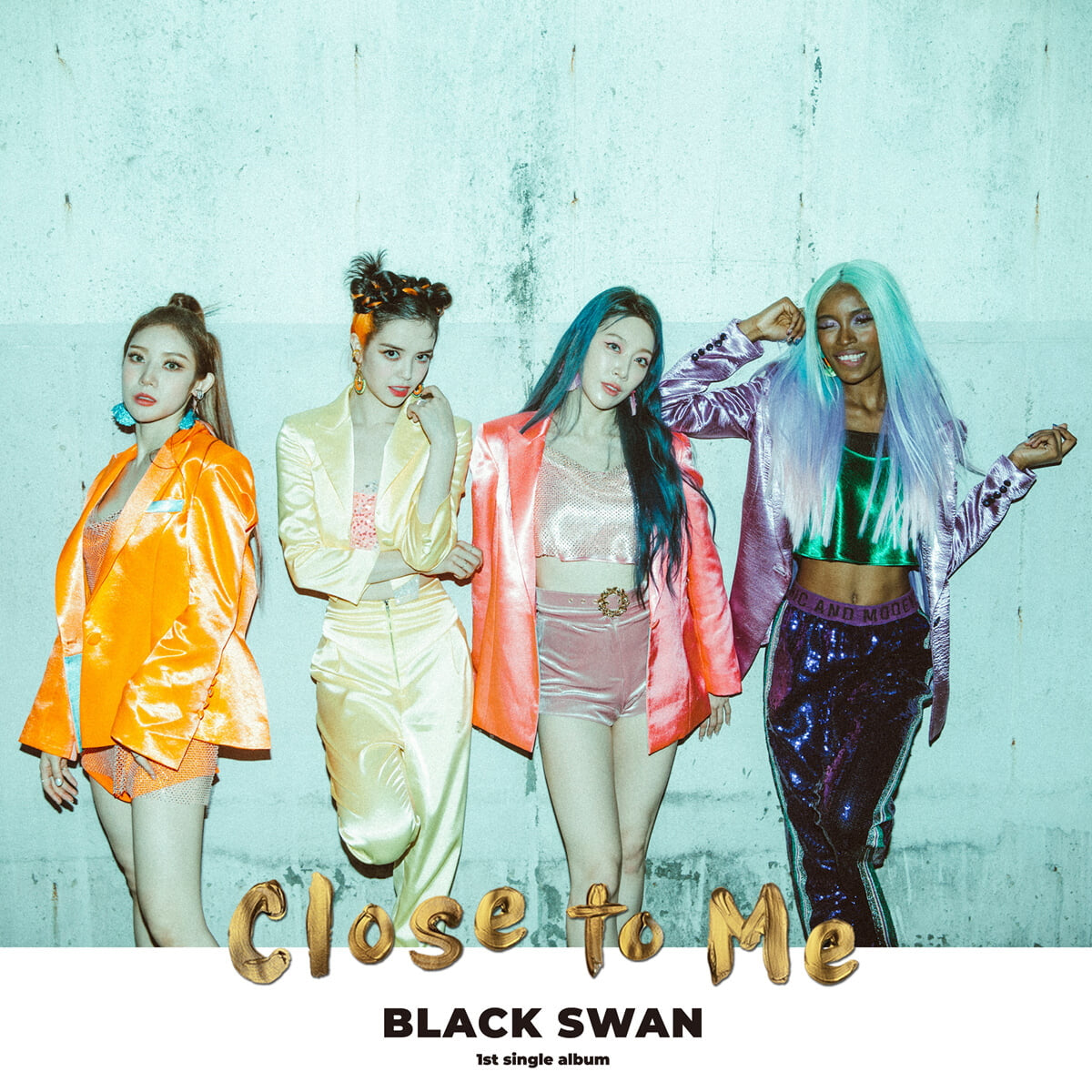 BLACKSWAN 1ST SINGLE ALBUM - CLOSE TO ME