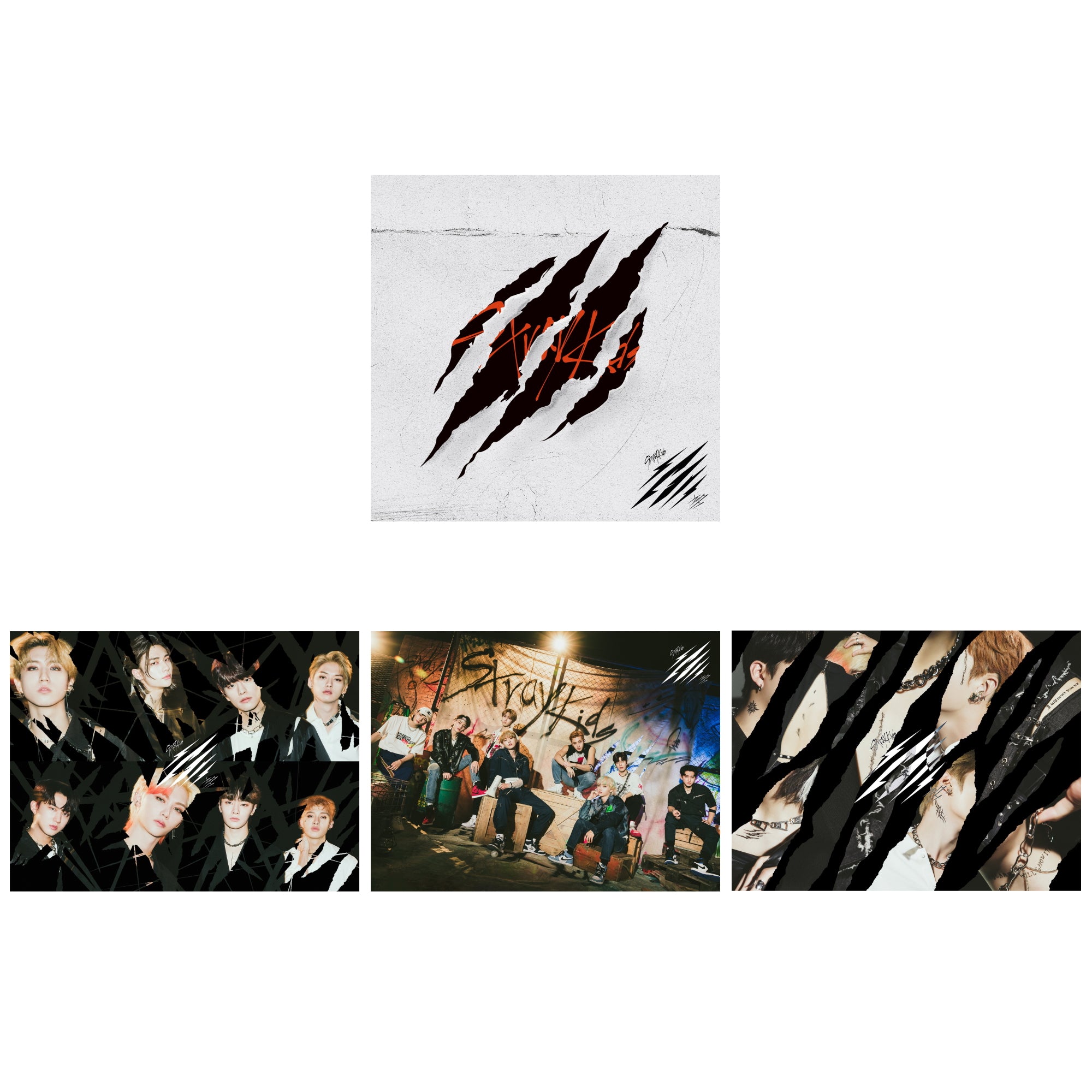 STRAY KIDS JAPAN 2ND SINGLE ALBUM - SCARS / THUNDEROUS (JAPANESE VER.)