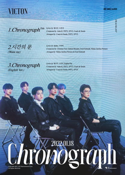 VICTON 3RD SINGLE ALBUM - CHRONOGRAPH