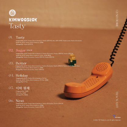 KIM WOO SEOK 2ND MINI ALBUM - 2ND DESIRE [TASTY]