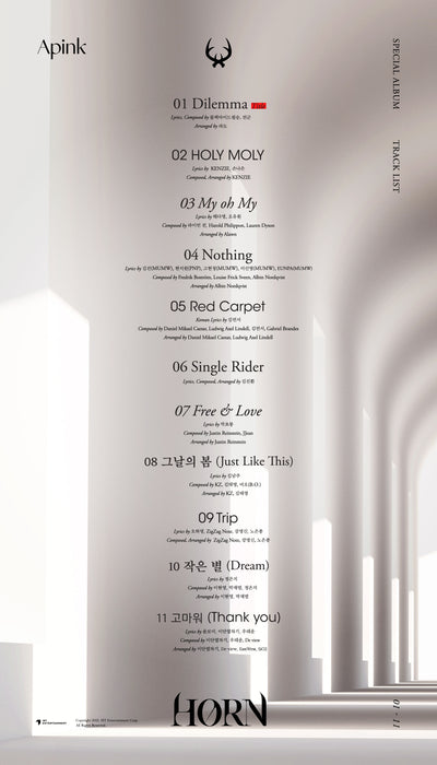 APINK SPECIAL ALBUM - HORN