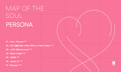 BTS 6TH MINI ALBUM - MAP OF THE SOUL : PERSONA