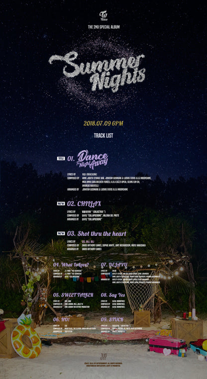 TWICE 2ND SPECIAL ALBUM - SUMMER NIGHTS